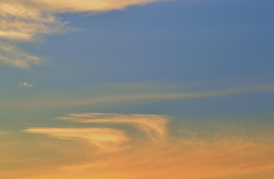 Cirrus Clouds In The Sky  Photograph by Lyle Crump
