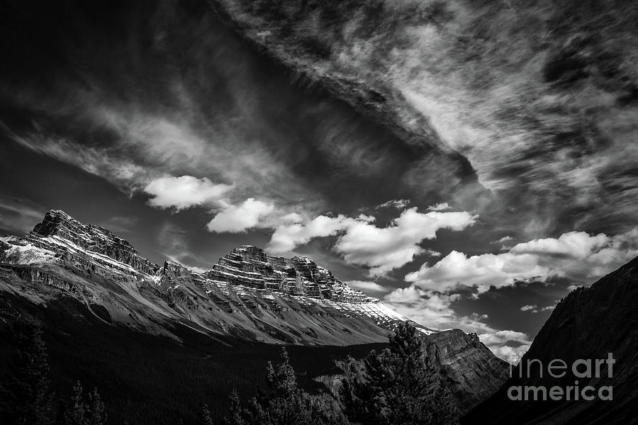 Cirrus Mountain Photograph by David Hillier
