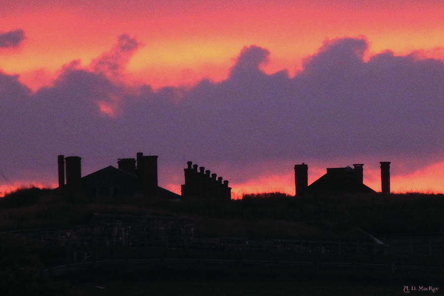 Nature Photograph - Citadel Hill at Sunrise by Celtic Artist Angela Dawn MacKay