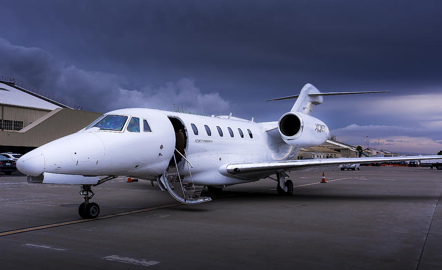 Citation Jet Plane Photograph by Jeffrey Ferrer - Fine Art America