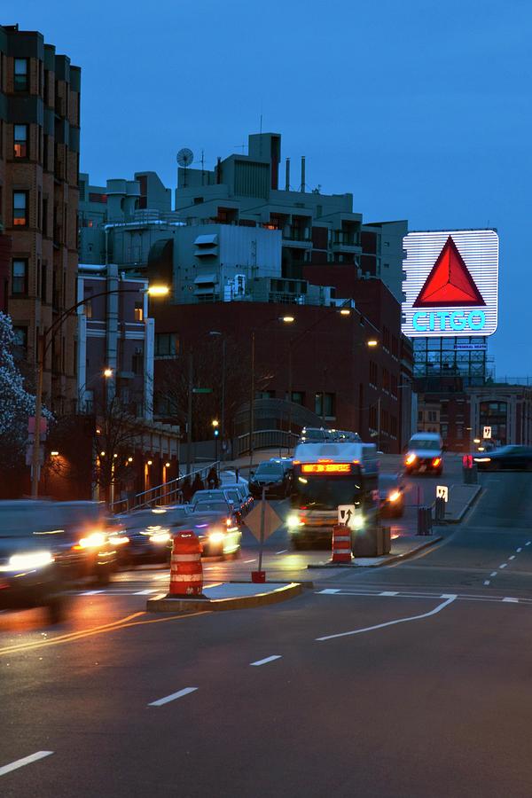 CITGO Sign in Kenmore Square - Boston Photograph by Joann Vitali