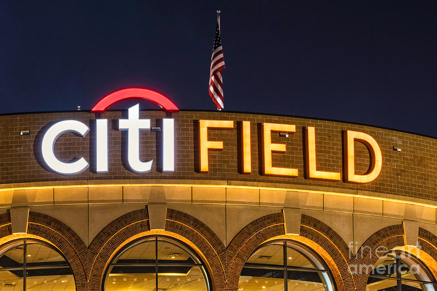 CitiFIELD Sign Photograph by Jerry Fornarotto