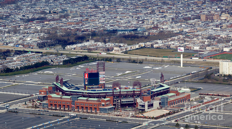 Citizens Bank Park Baseball Stadium in Philadelphia Pennsylvania Photograph by Anthony Totah