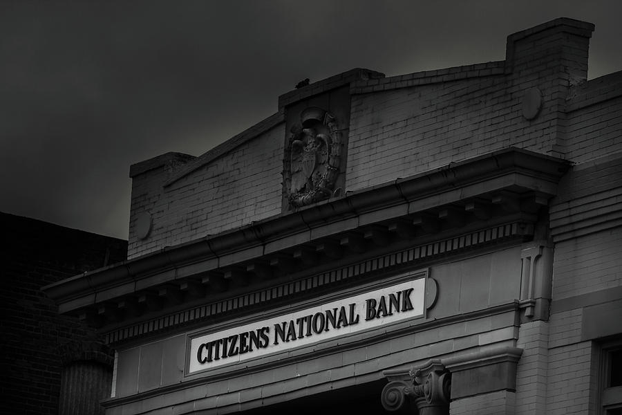 Citizens National Bank Minden Photograph by Eugene Campbell