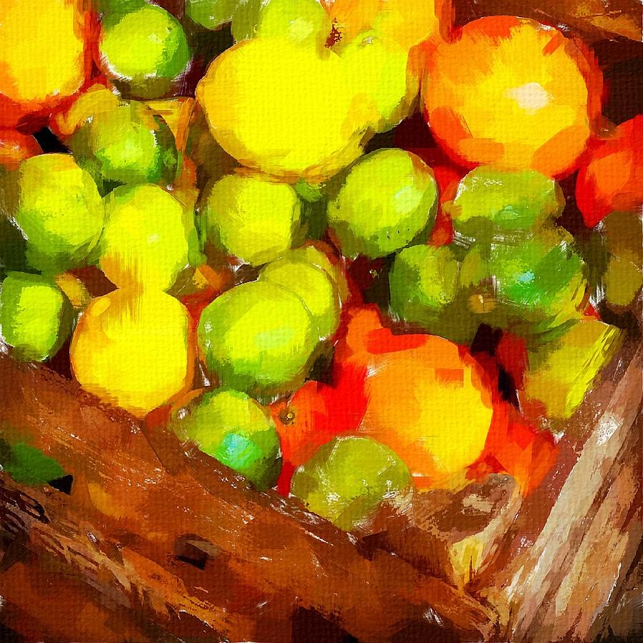Citrus Painting by Chris Butler