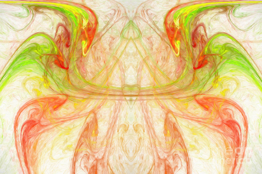 Citrus Delight Abstract 2 Digital Art by Andee Design