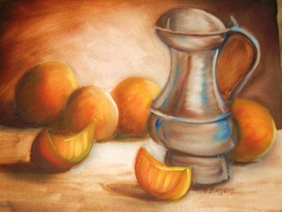 Still Life Painting - Citrus Dreams by Scott Easom