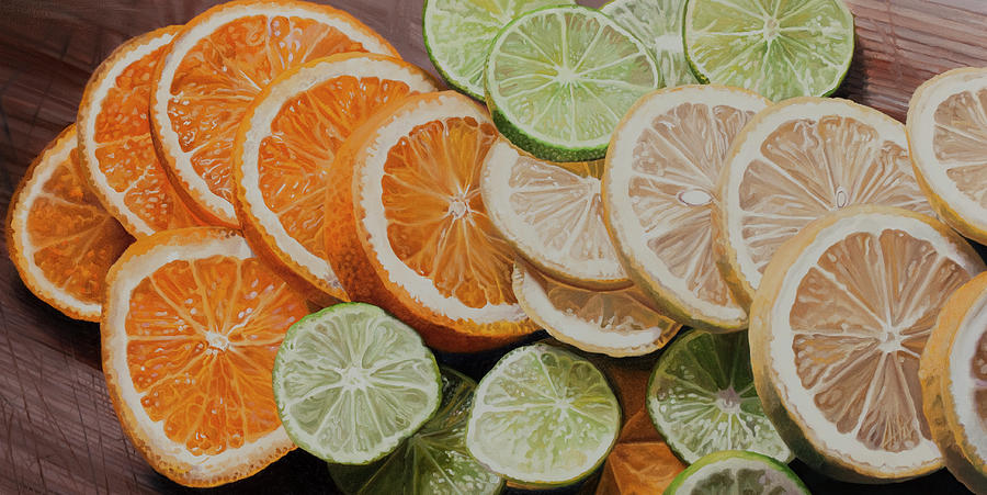 Citrus Painting by Kevin Aita