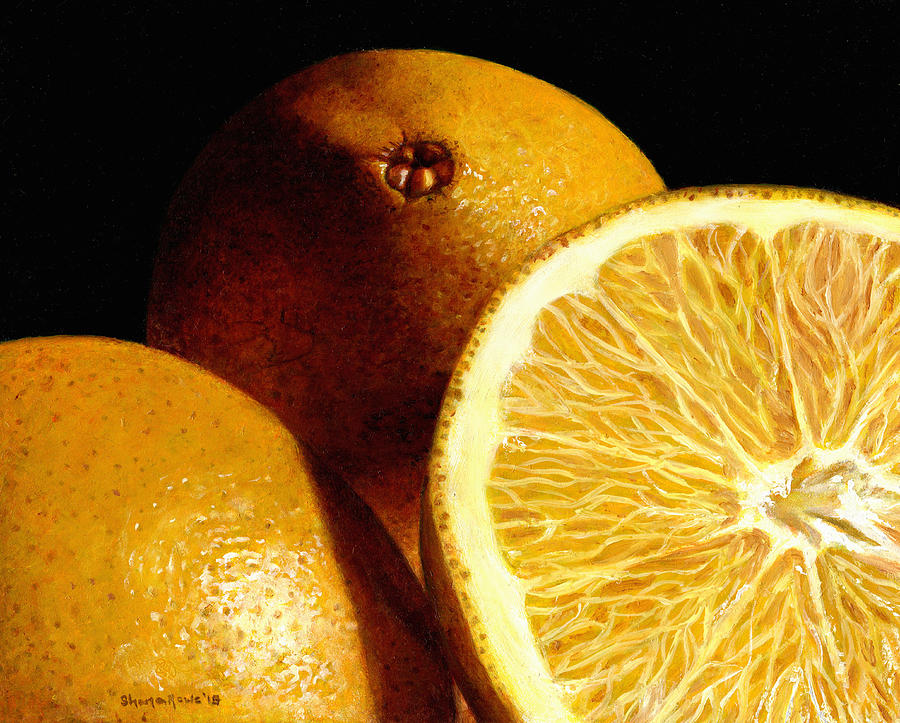 Citrus Sunshine Painting by Shana Rowe Jackson