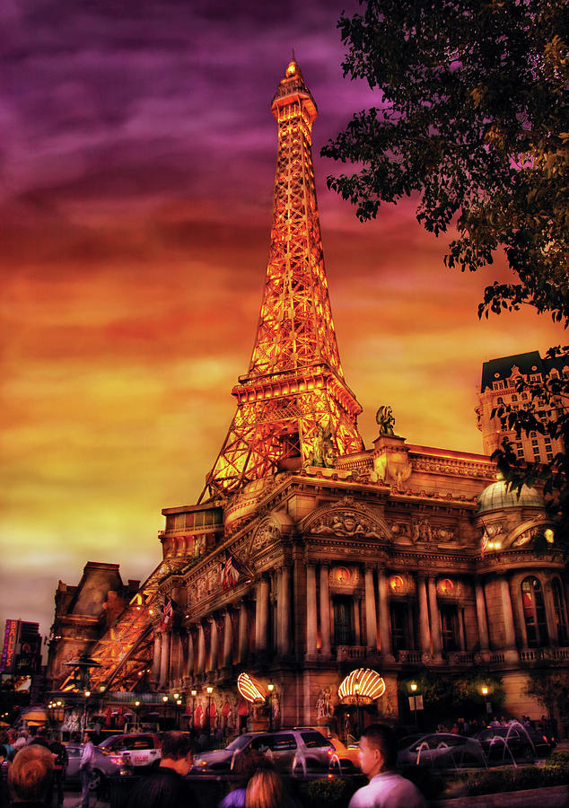 City - Vegas - Paris - The Paris Hotel Photograph by Mike Savad