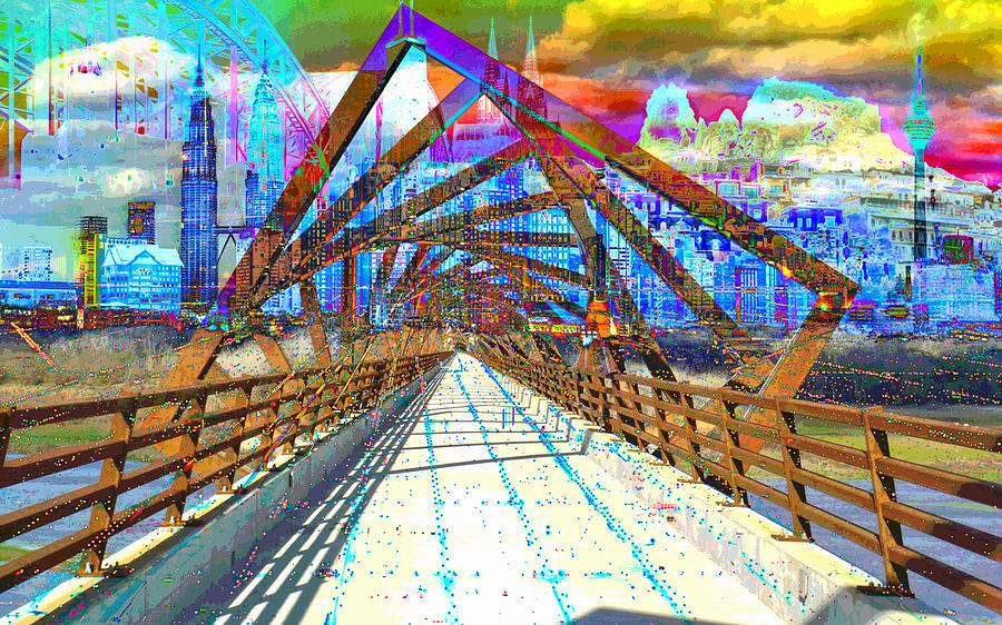 City Digital Art - City Art Civil Service by Mary Clanahan City Digital Art - City Art Civil Service by Mary Clanahan