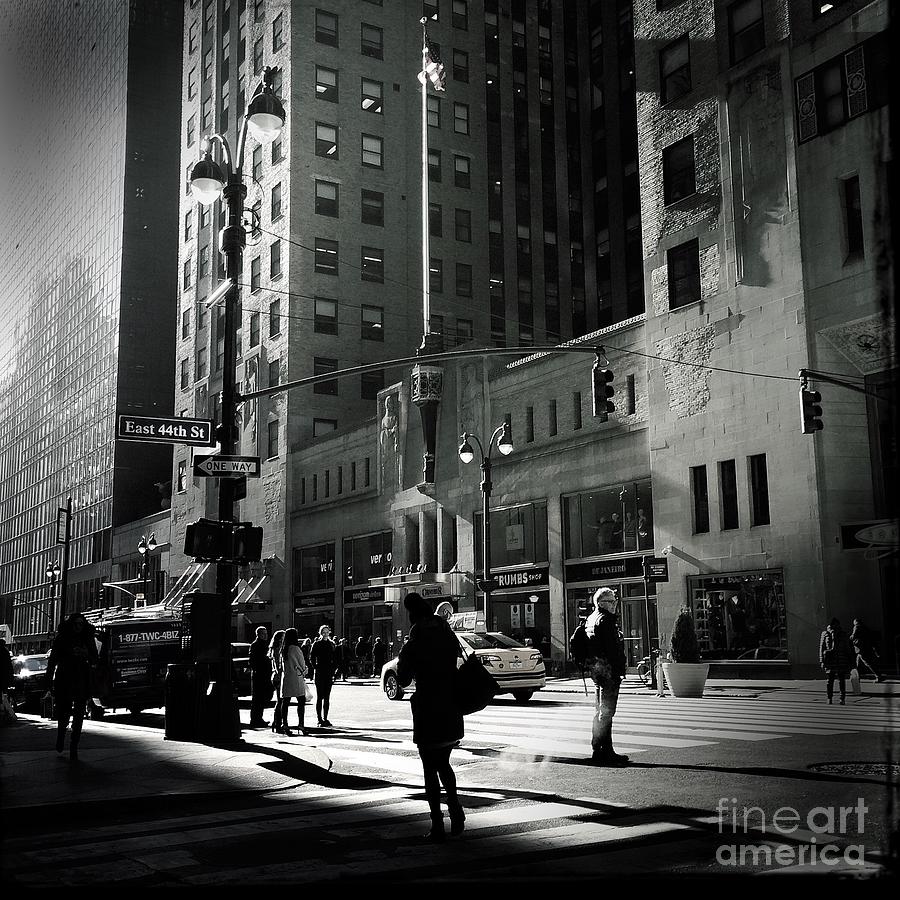 City Beat - New York Photograph by Miriam Danar