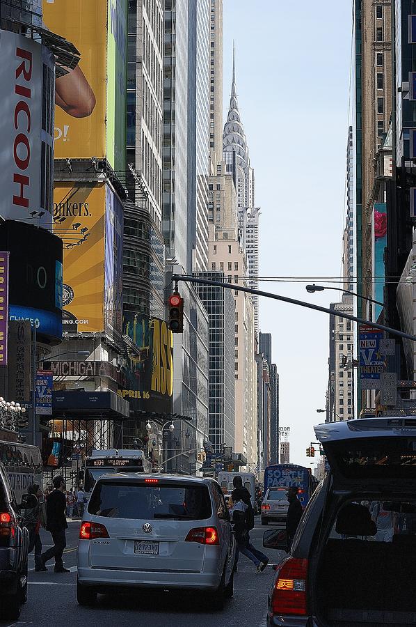 City Block-time Square Photograph by Dahlia Tumavicus - Fine Art America