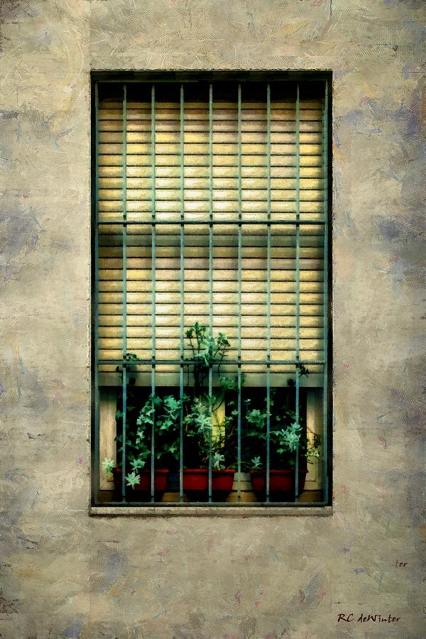 City Cell Painting by RC DeWinter