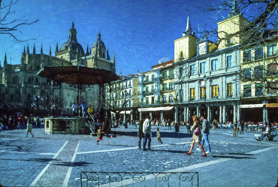 City Center, Spain Photograph By Mike Penney - Fine Art America