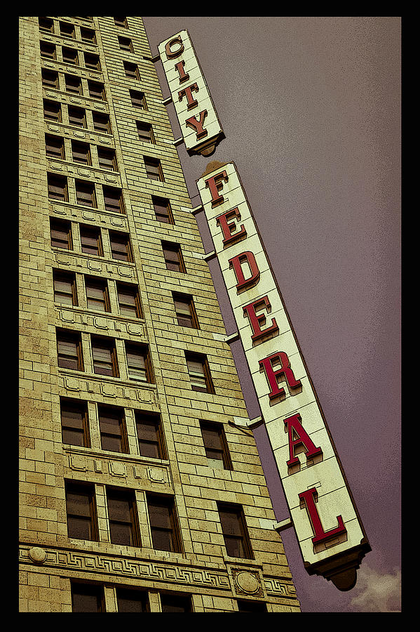 City Federal Poster Photograph by Just Birmingham
