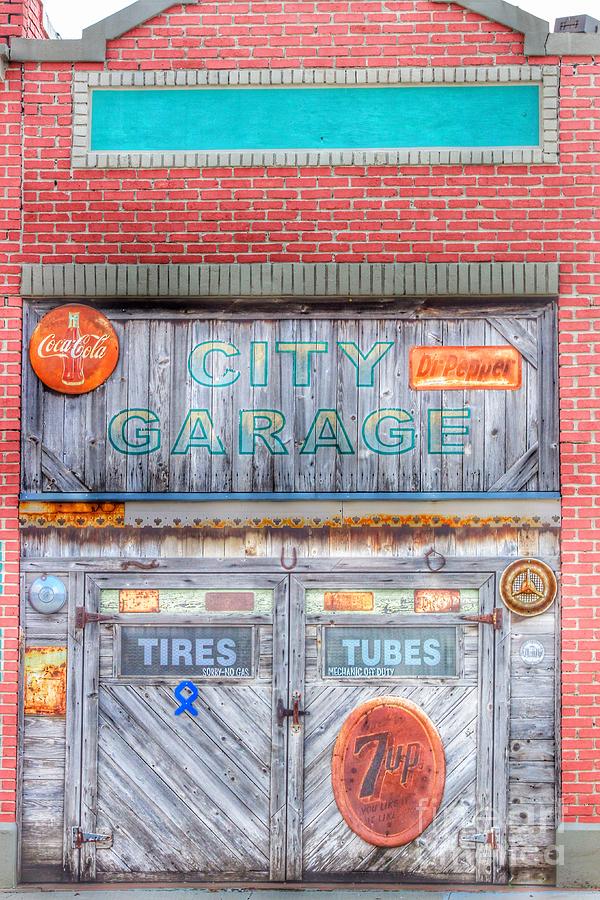 City Garage Photograph by Toma Caul