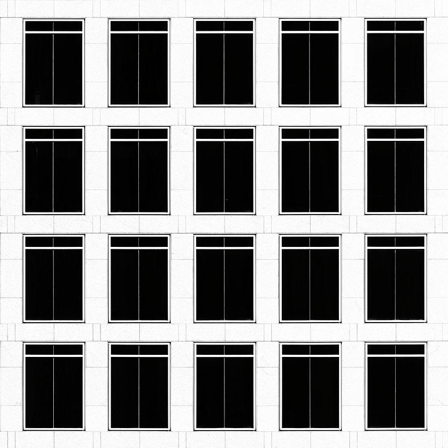 Square - City Grids 19 Photograph by Stuart Allen