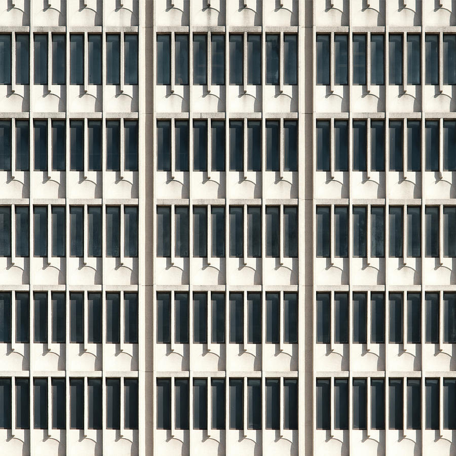 Square - City Grids 21 Photograph by Stuart Allen