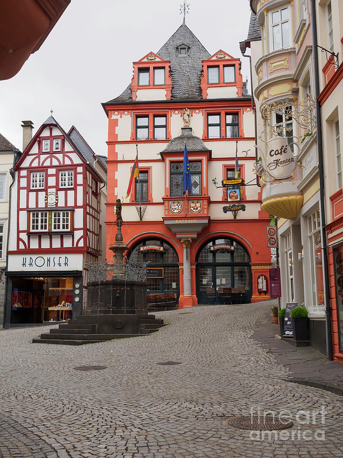 City Hall in Bernkastel Kues Germany Photograph by Louise Heusinkveld