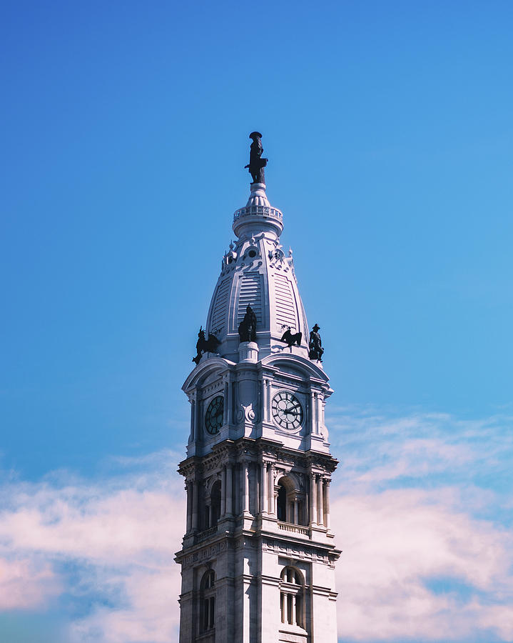 Philadelphia Photograph - City Hall P 001 by Brian Foster