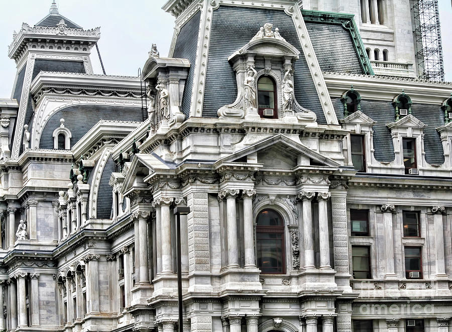 City Hall Philly  Photograph by Chuck Kuhn