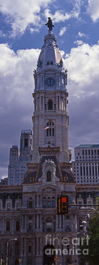 City Hall Philly Photograph by Skip Willits