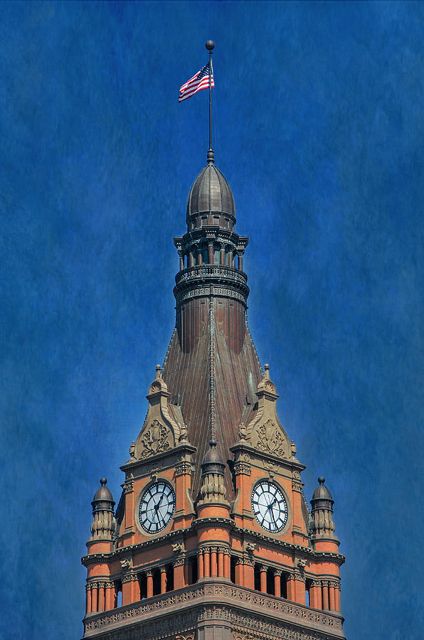 City Hall Tower Photograph