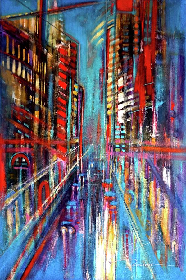 City High Painting by Genevie Henderson - Fine Art America