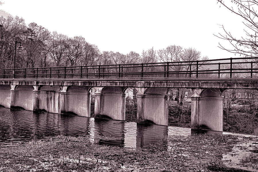 City Lake Park Dam Bridge Photograph