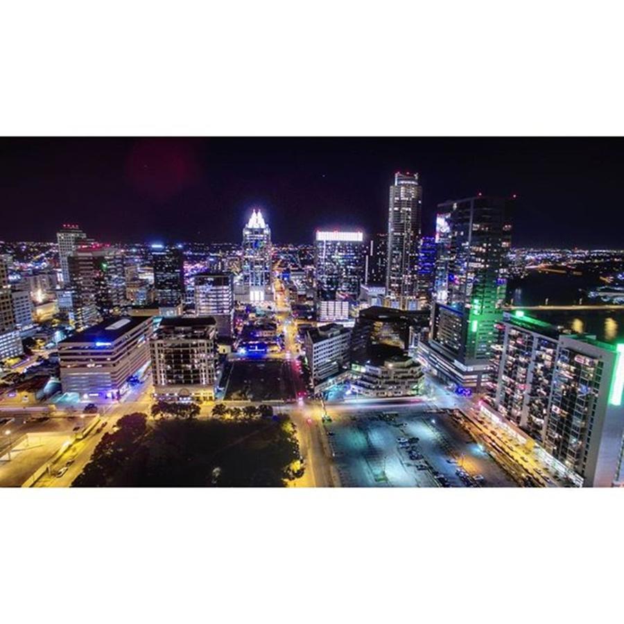 Austin Photograph - City Light Scenery Is So Serene & by Andrew Nourse