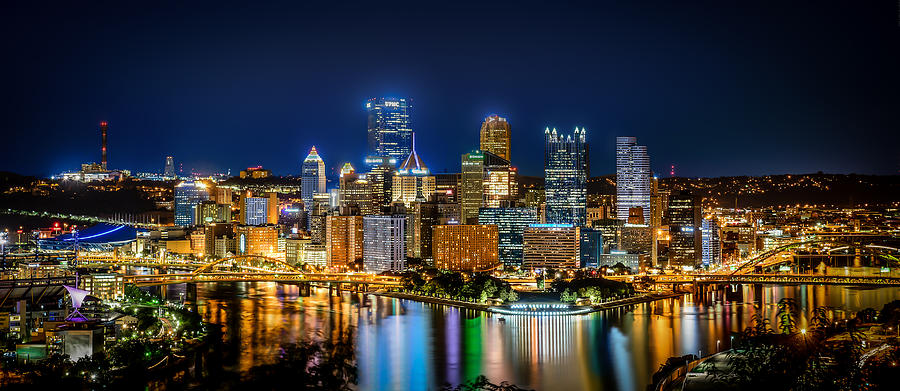 City Lights Photograph by Paul Valerio - Fine Art America