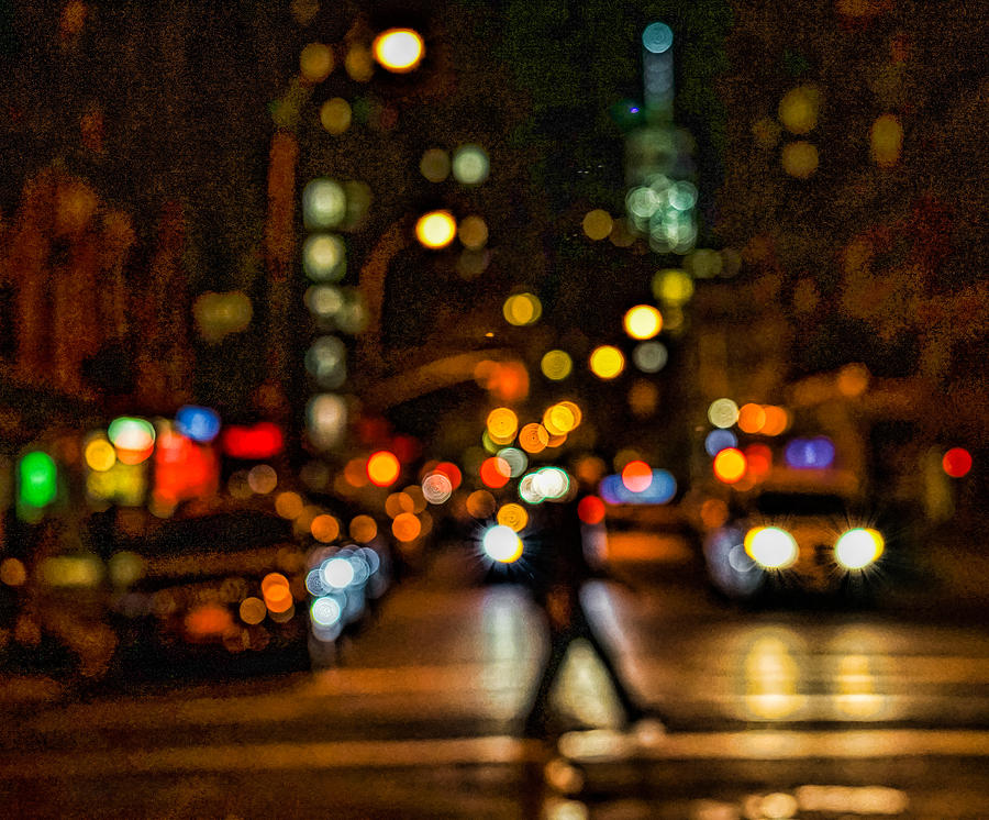 City Nights, City Lights Photograph by Jeffrey Friedkin