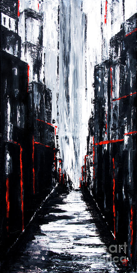 Abstract Painting - City No.1 by Tim Musick