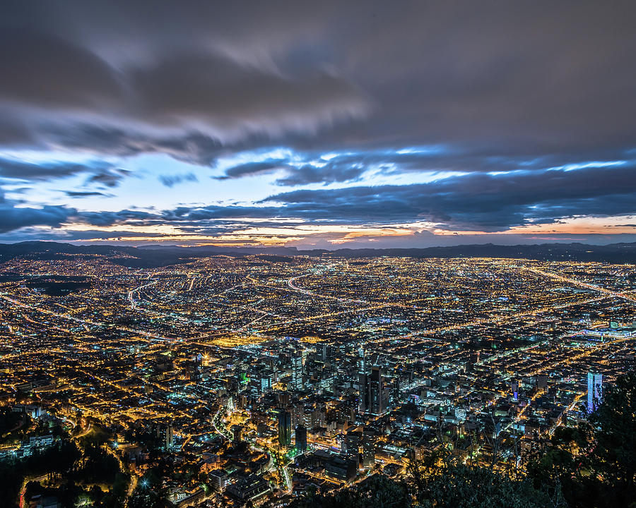 City of Bogota Photograph by Jaime Mercado