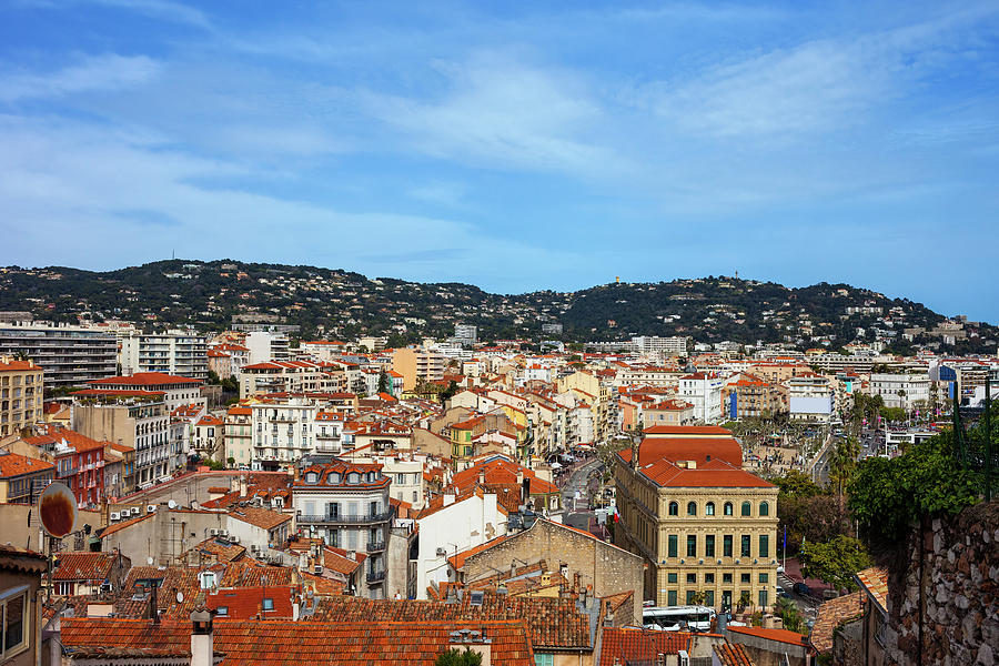 City of Cannes Cityscape in France Photograph by Artur Bogacki