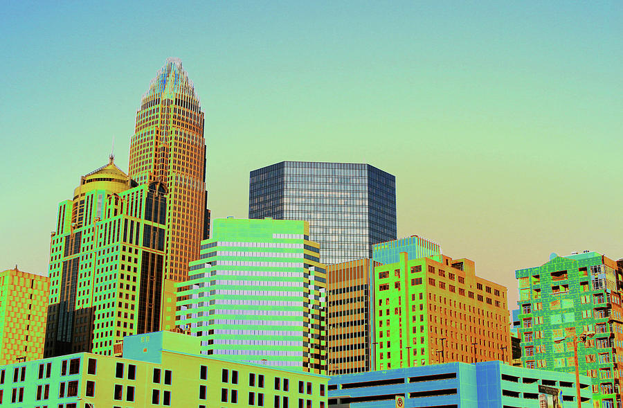 Charlotte Photograph - City of Colors by Karol Livote