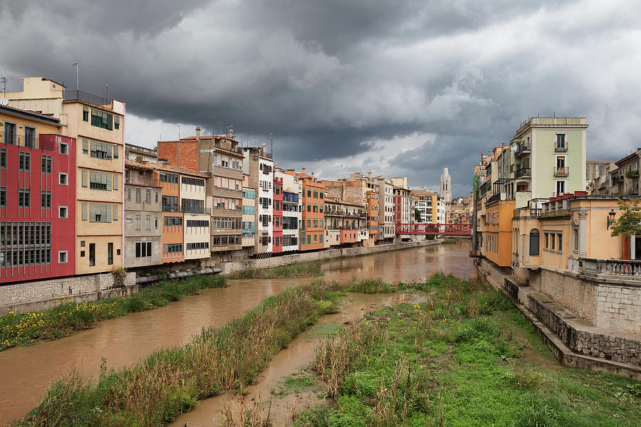 City of Girona Photograph by Artur Bogacki