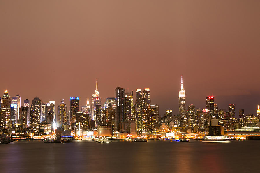 New York City Photograph - City of Gold by Elvira Pinkhas