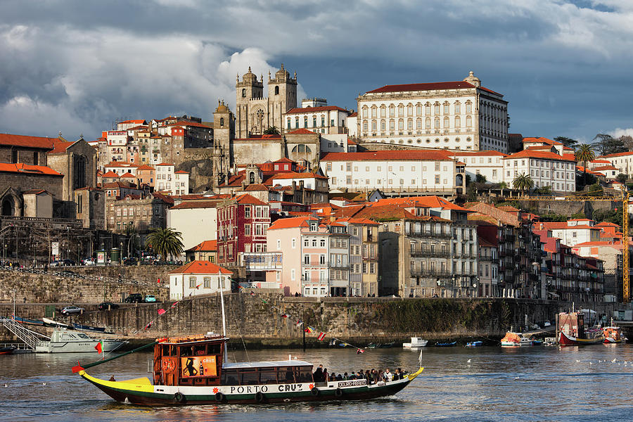 City of Porto Cityscape in Portugal Photograph by Artur Bogacki