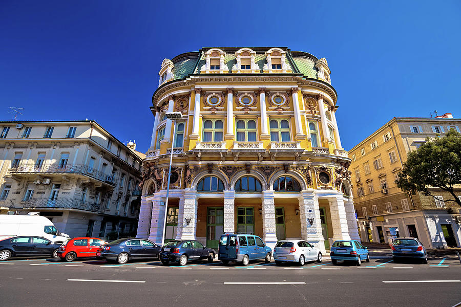 City of Rijeka historic architecture Photograph by Brch Photography