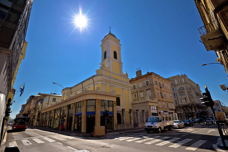 City of Rijeka street view Photograph by Brch Photography