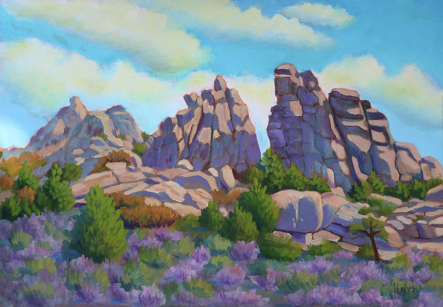 City of Rocks Painting by Kevin Hughes