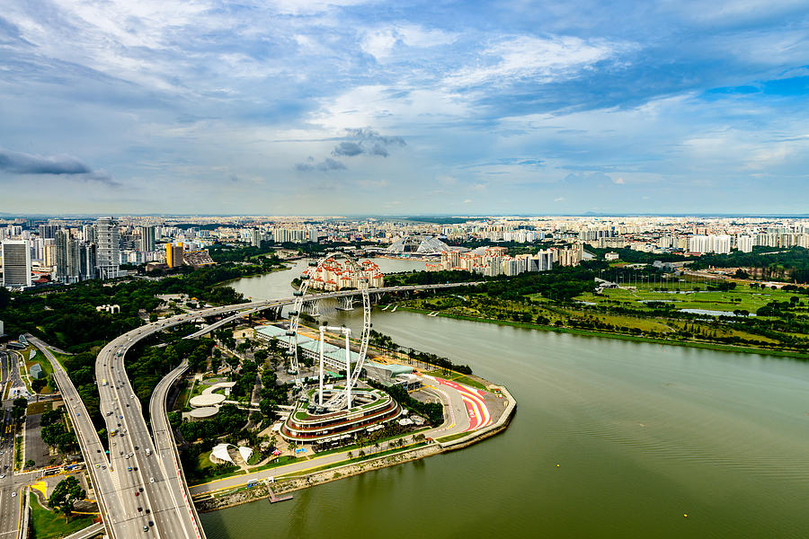 City of Singapore 3 Photograph by Michael Scott