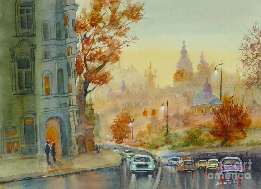City Of Spires Painting