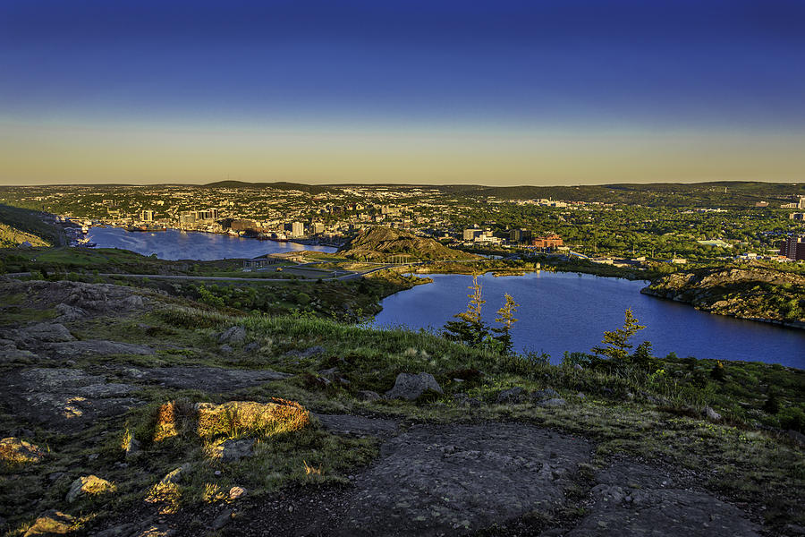 City of St. John's Photograph by Joseph Yvon Cote - Fine Art America