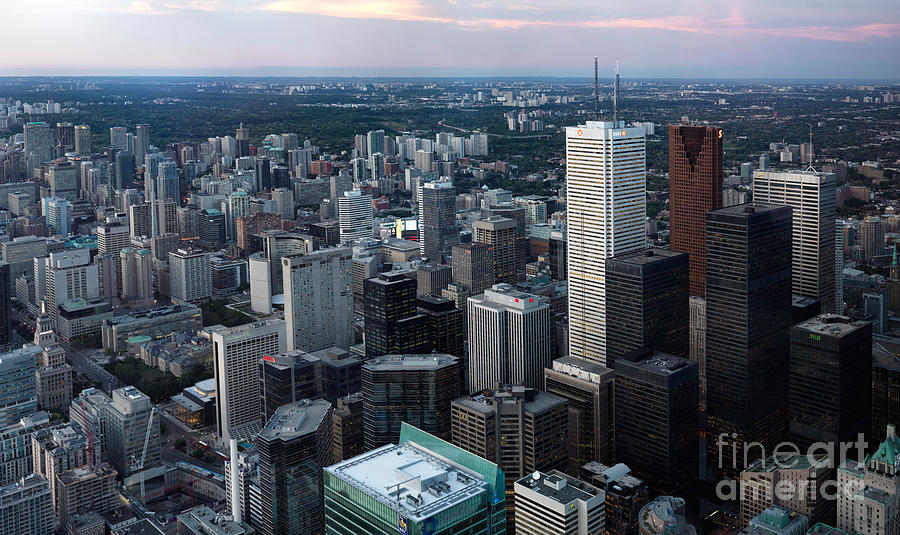 City of Toronto Downtown Photograph by Maxim Images Exquisite Prints ...