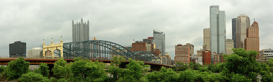 City - Pittsburgh PA - The grand city of Pittsburg Photograph by Mike Savad