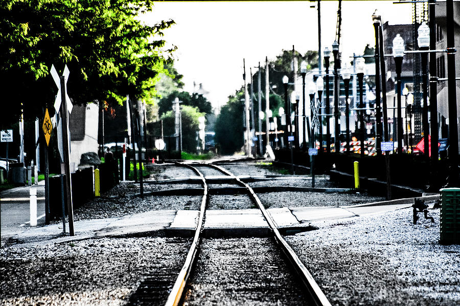 City Rails Photograph