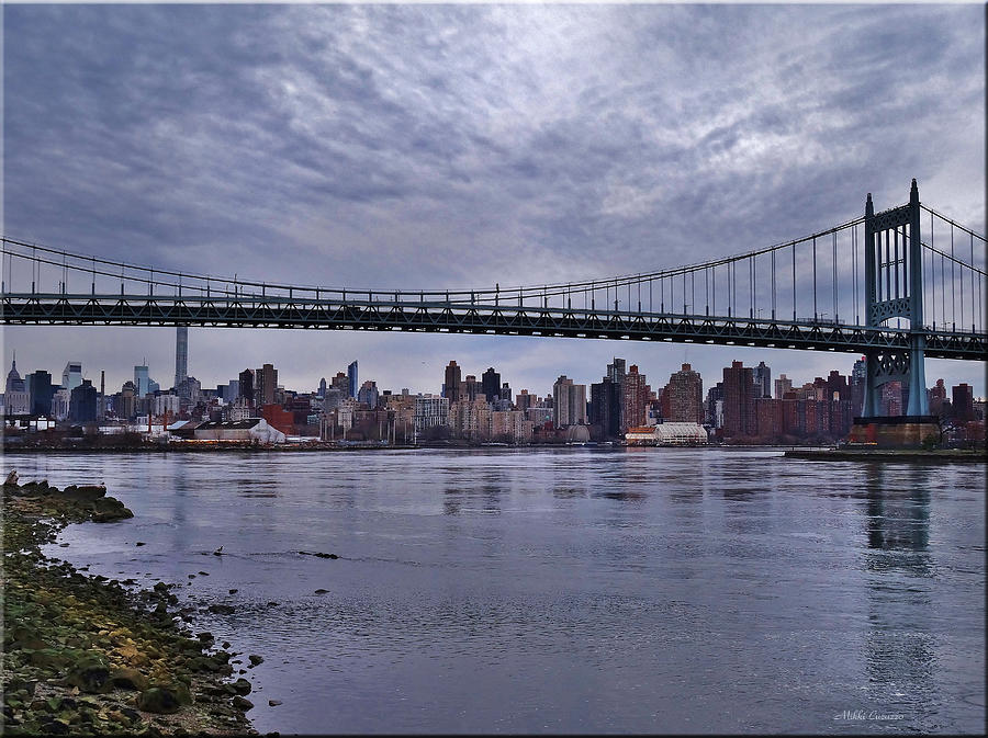 City Scape from Astoria Park Photograph by Mikki Cucuzzo
